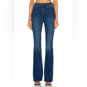 MOTHER Women's Flare Jeans in Dark Blue